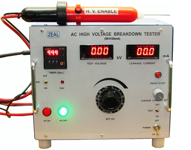 high voltage breakdown testers